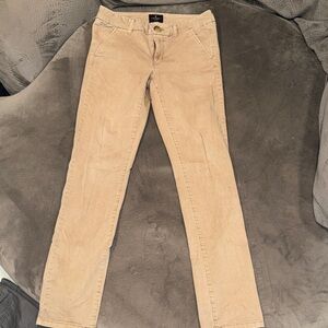 American Eagle Outfitters Women's Straight Leg Tan Khakis
